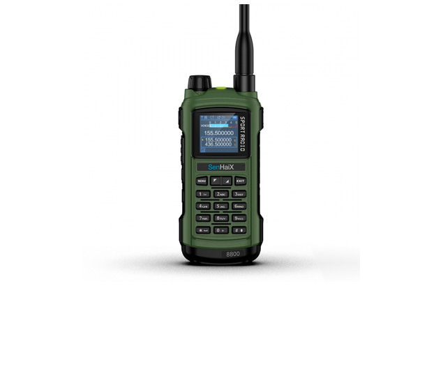Senhaix 8800 双频收音机 绿色